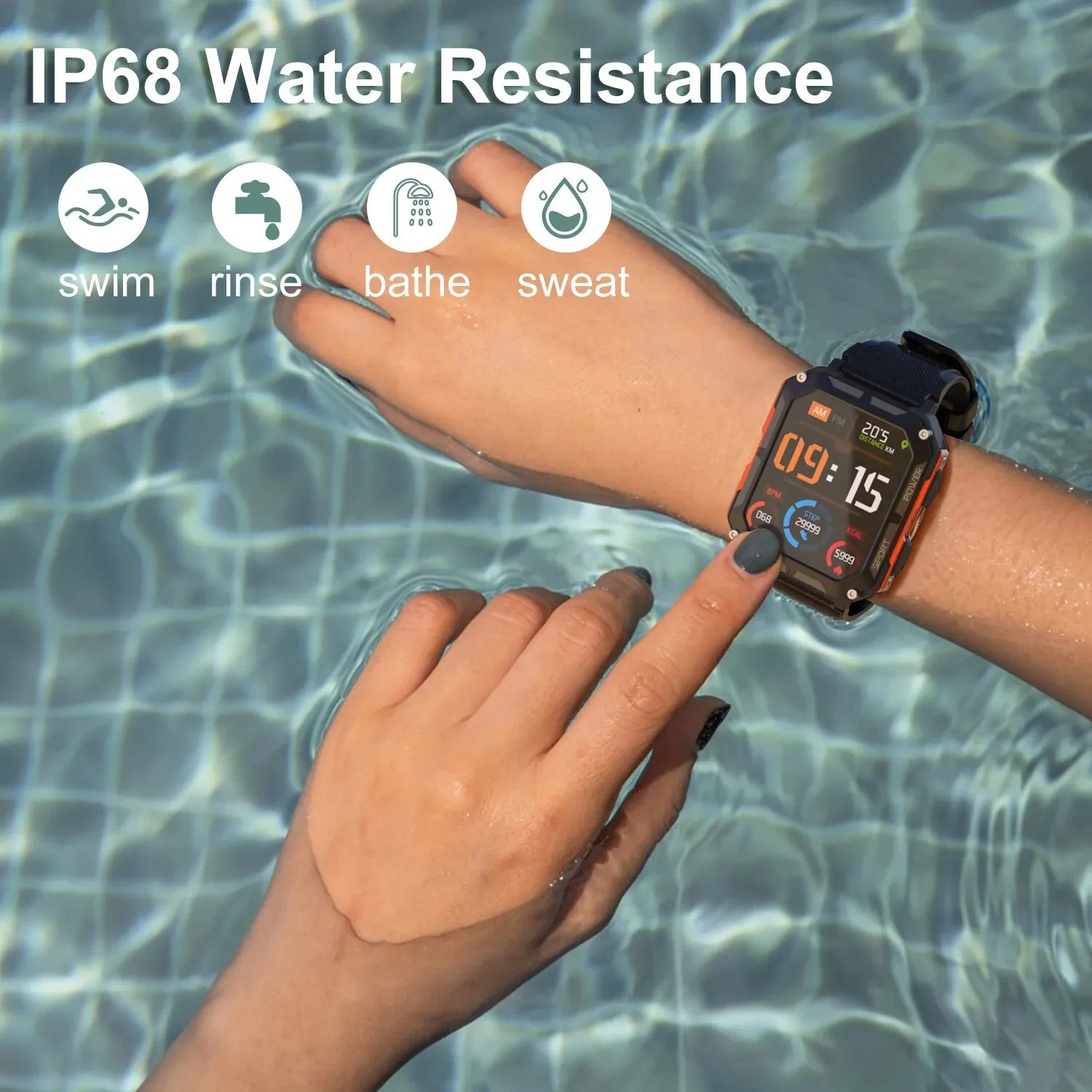 Trending 2024 New Electronics Gadgets Reloj for Apple Waterproof Sleep Monitor Smart Watch Fitness Tracker Sport Smartwatches
